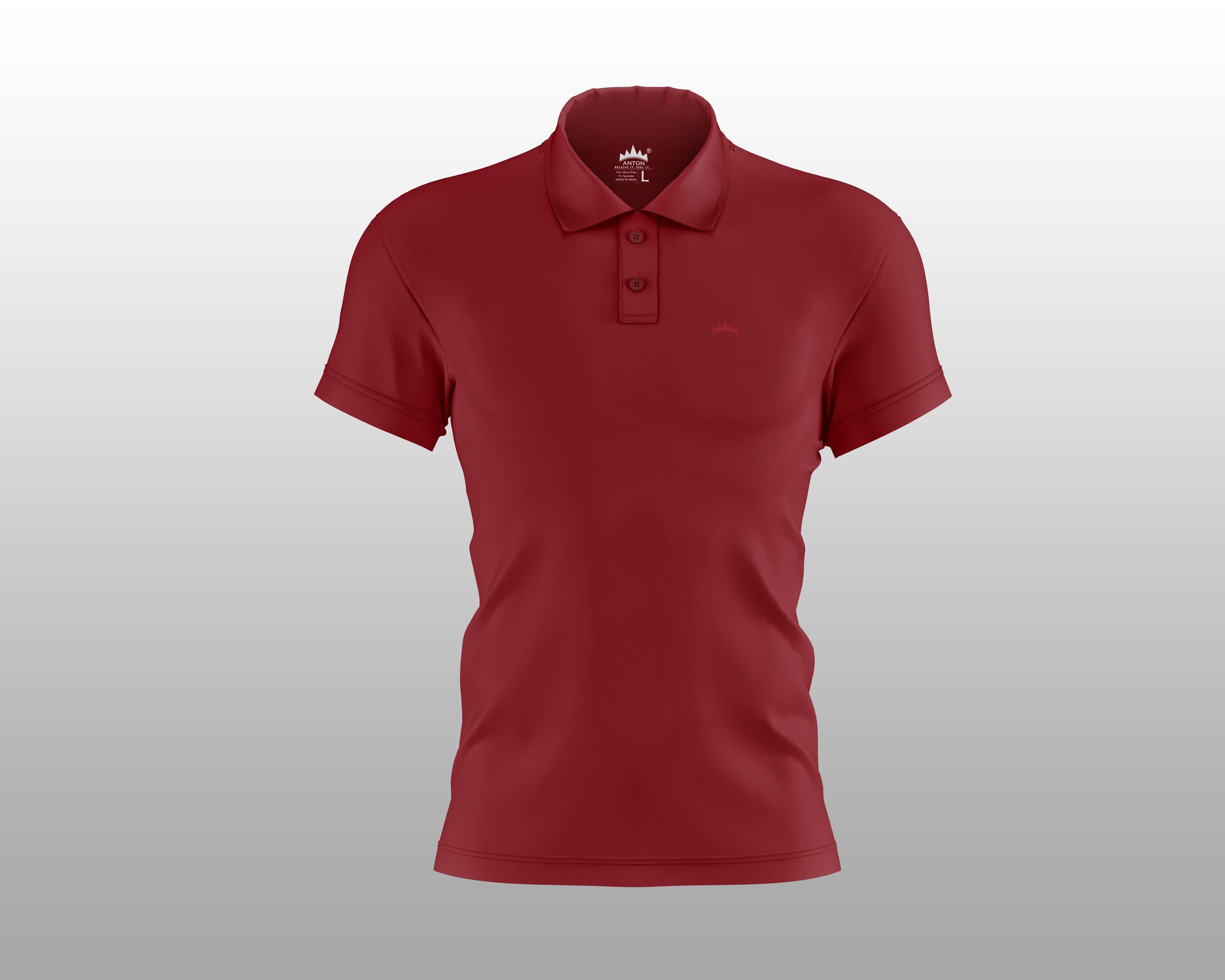 Marron Collar T-Shirt - Anton India